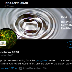 12 December 2018: INNODERM launches Twitter account